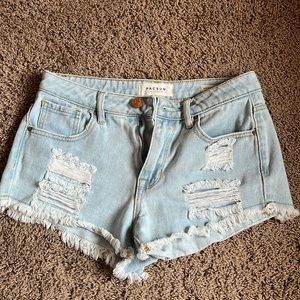 Pacsun high rise festival shorts (size 23)